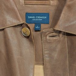 Cremieux Leather Jacket 