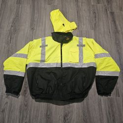 Conrail High Visability Jacket 4XL OOR Safety