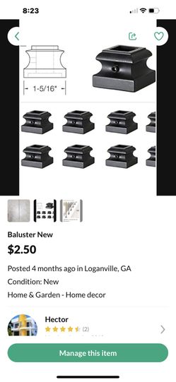 Baluster And Shoes