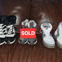 Youth Kids snow boots