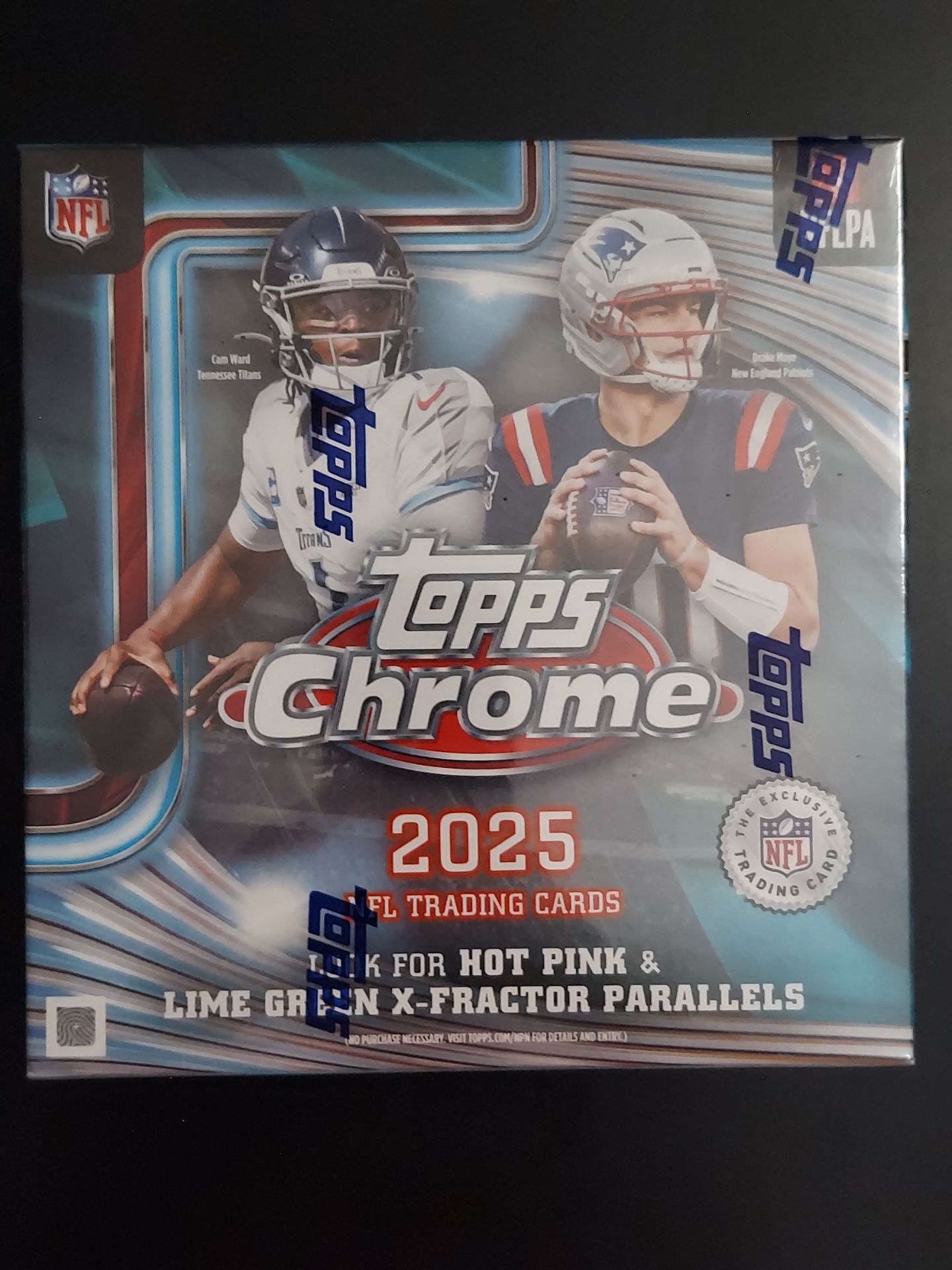 2025 TOPPS CHROME NFL MEGA BOXES - SEALED