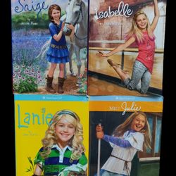 (4) American Girl Softcover Books