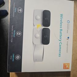 Wireless battery cameras