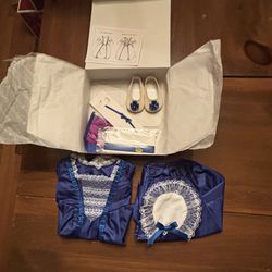 American Girl Doll Blue Outfit