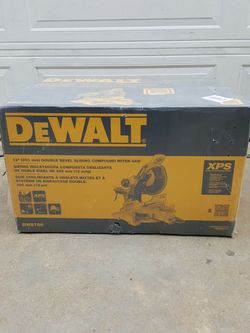 Brand new miter saw