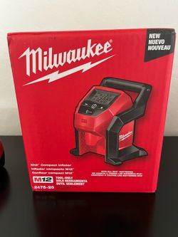 Milwaukee 2475-20 M12 Compact Inflator (Tool Only) – Brand New