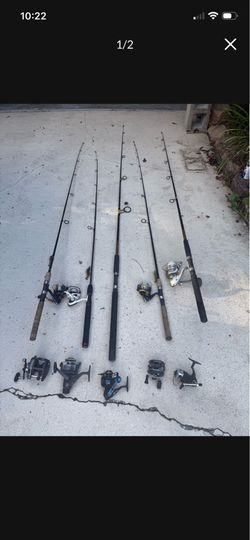 Fishing combos w/ugly stick rod