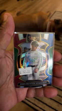 John Hunter Nemechek Panini Select NASCAR Card
