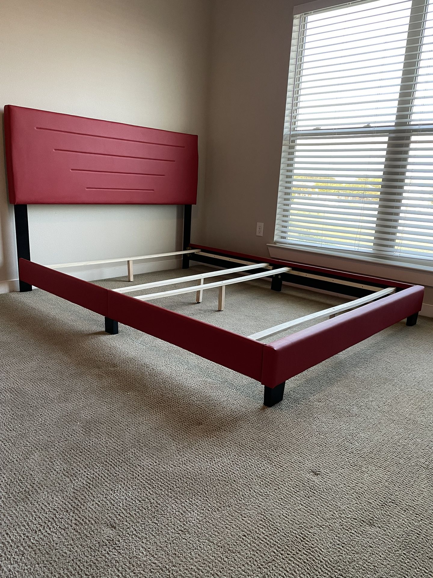 Queen Size Bed Frame /Full Size Mattress & Box Spring