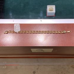 10k Chino Link Bracelet
