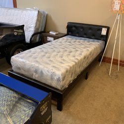 Black Twin Bed Frame