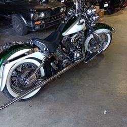 Harley Davidson, soft tail dulux.