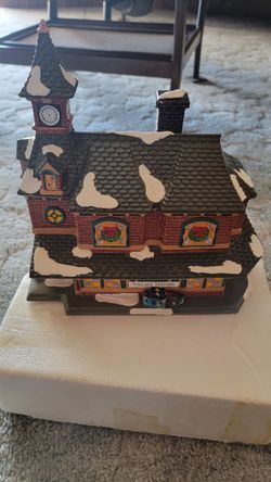 The Original Snow Village- Village Station