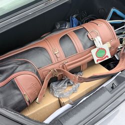 Like New Golf bag With used clubs 