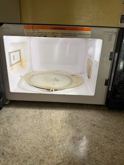 Microwave and coffee maker