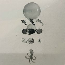 IKEA Korall Bubblor Mobile Annika Grotell Ocean Fish Sea Life