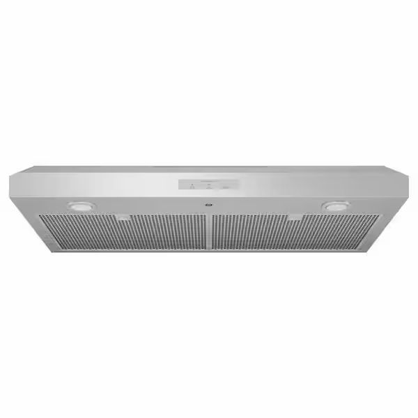 Inbox GE Profile 36 in. Over the Range Convertible Range Hood with LED Light in Stainless Steel