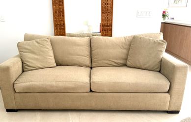 Crate and Barrel Axis sofa