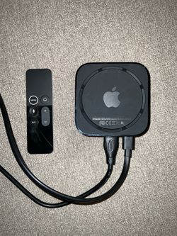 Apple TV 4K (1st Gen) ā Remote & Cables Included.