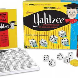 Yahtzee Classic Exciting Dice Game Of Skill & Chance - New Sealed