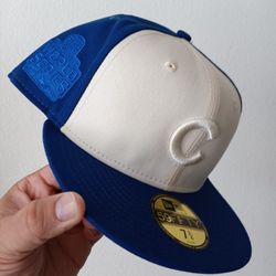 7 3/4 Chicago Cubs New Era 59Fifty Two-Tone 2016 World Series Fitted Hat