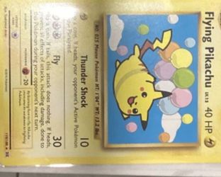 flying Pikachu