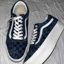 Platform denim Vans