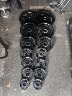 Olympic Weight Plates Set USA made