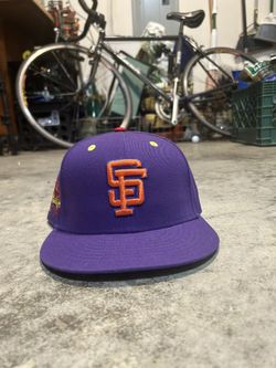 Vintage Purple San Francisco Giants Fitted Hat