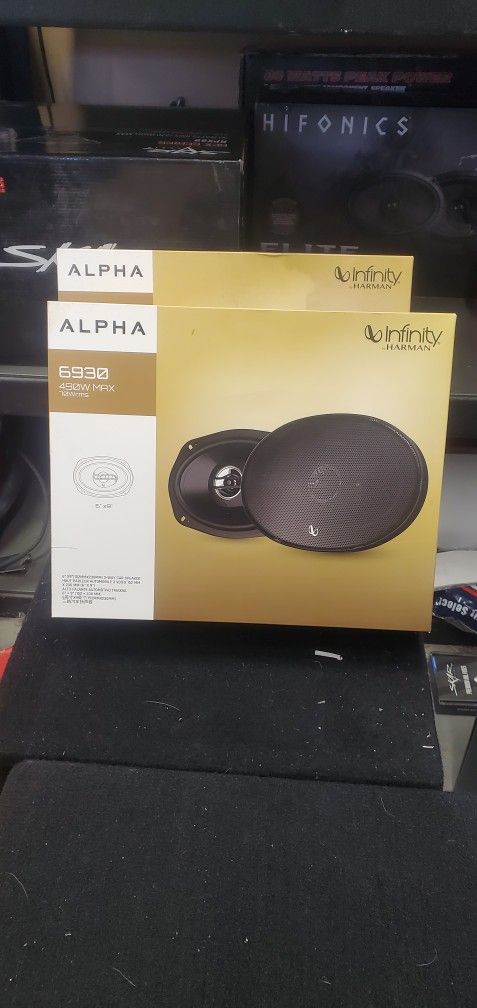 INFINITY ALPHA 6x9 DOOR SPEAKERS