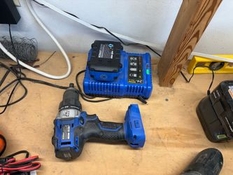 Kobalt Drill, Battery, and Charger