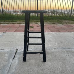Black Bar Stool 
