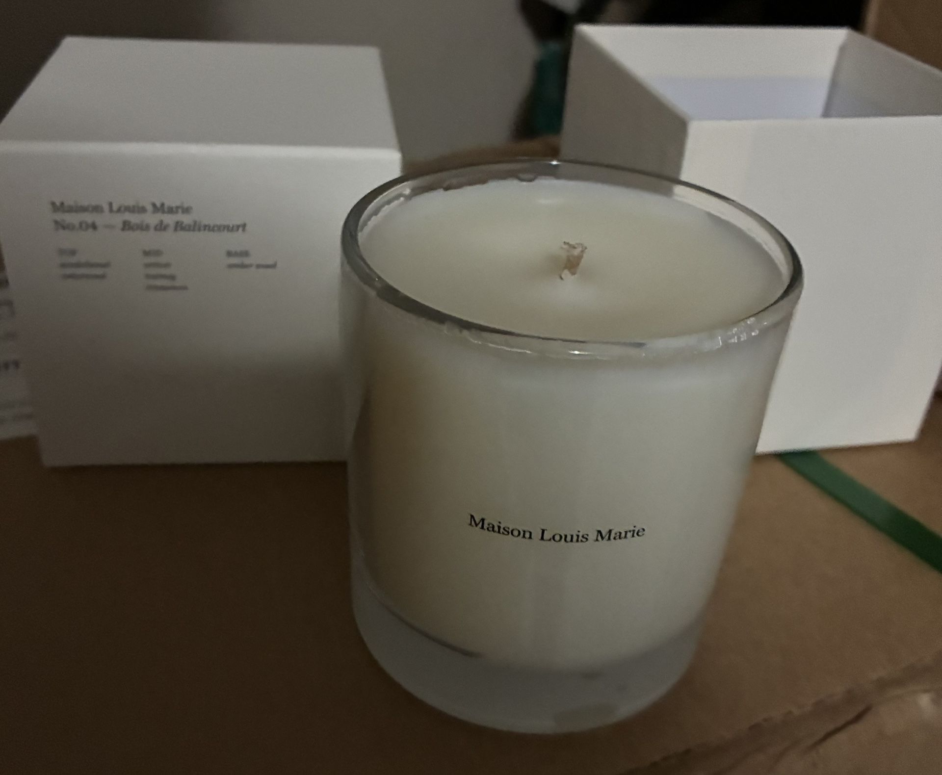 No.04 Bois de Balincourt Candle - Maison Louis Marie