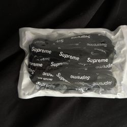 Supreme Black Shoelaces 
