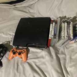 PS3 Bundle with 11 games and two controllers 
