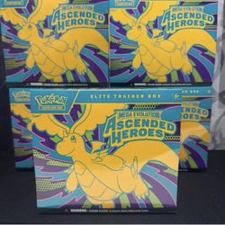 Pokémon Mega Evolution S2.5 Ascended Heroes Elite Trainer Box