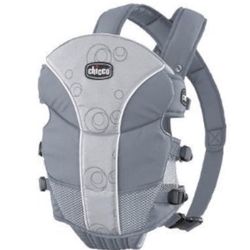 Chicco Ultra Soft Baby Carrier for babies 7.5–25 lbs – 2 carrying positions. Perfect condition; used once.