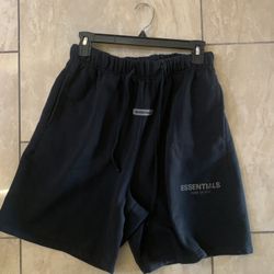 Essentials Fear Of God Black Shorts  Size L