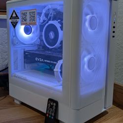 Custom White Gaming Pc