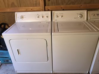 Washer and dryer Kenmore