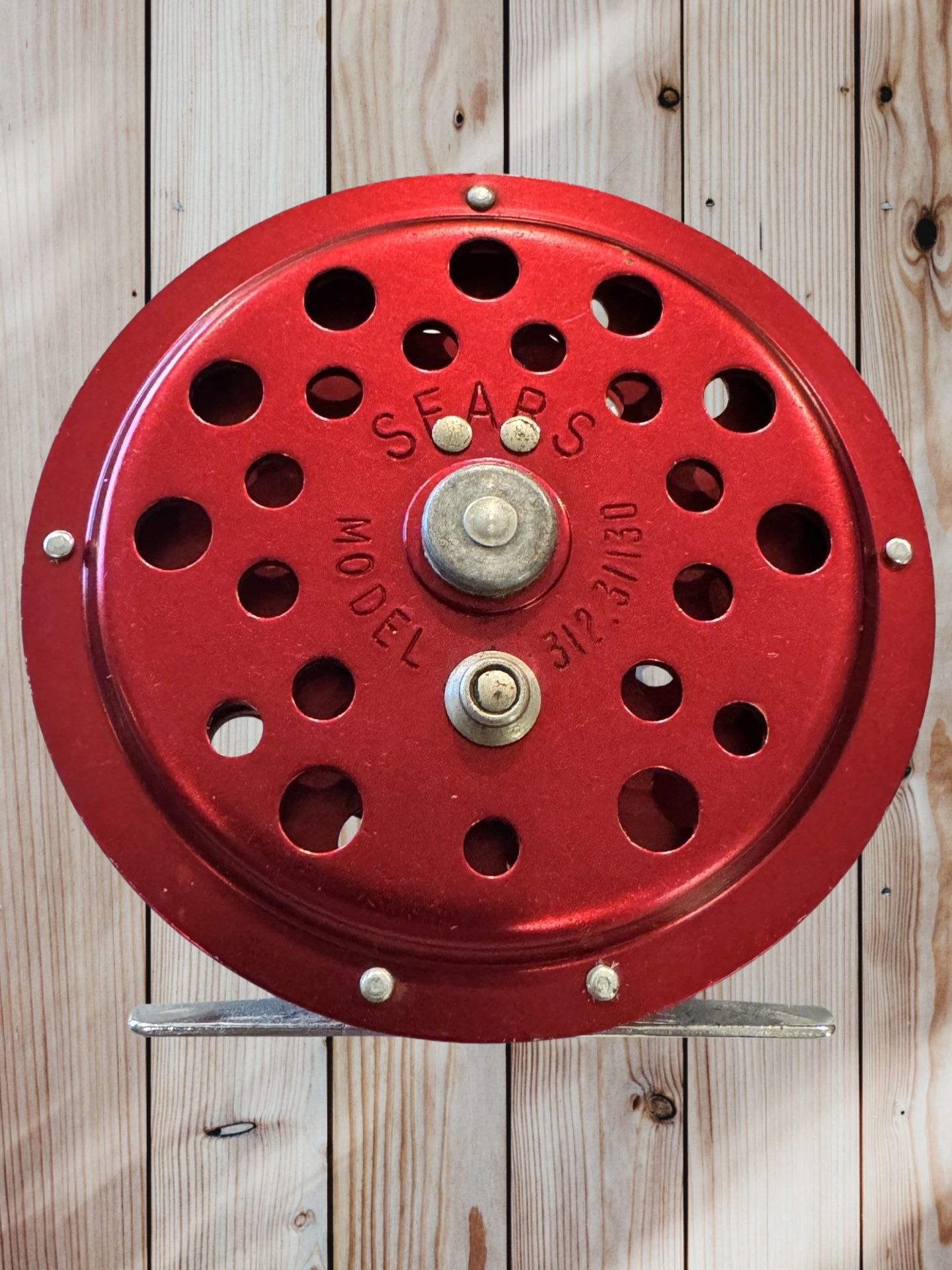 New! Vintage Sears Model 312 Fly Fishing Reel Single Action
