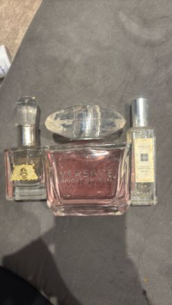 Perfumes, partially used