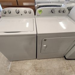 Tap Load Washer And Electric Dryer Set Used In Good Condition With 90days Warranty 