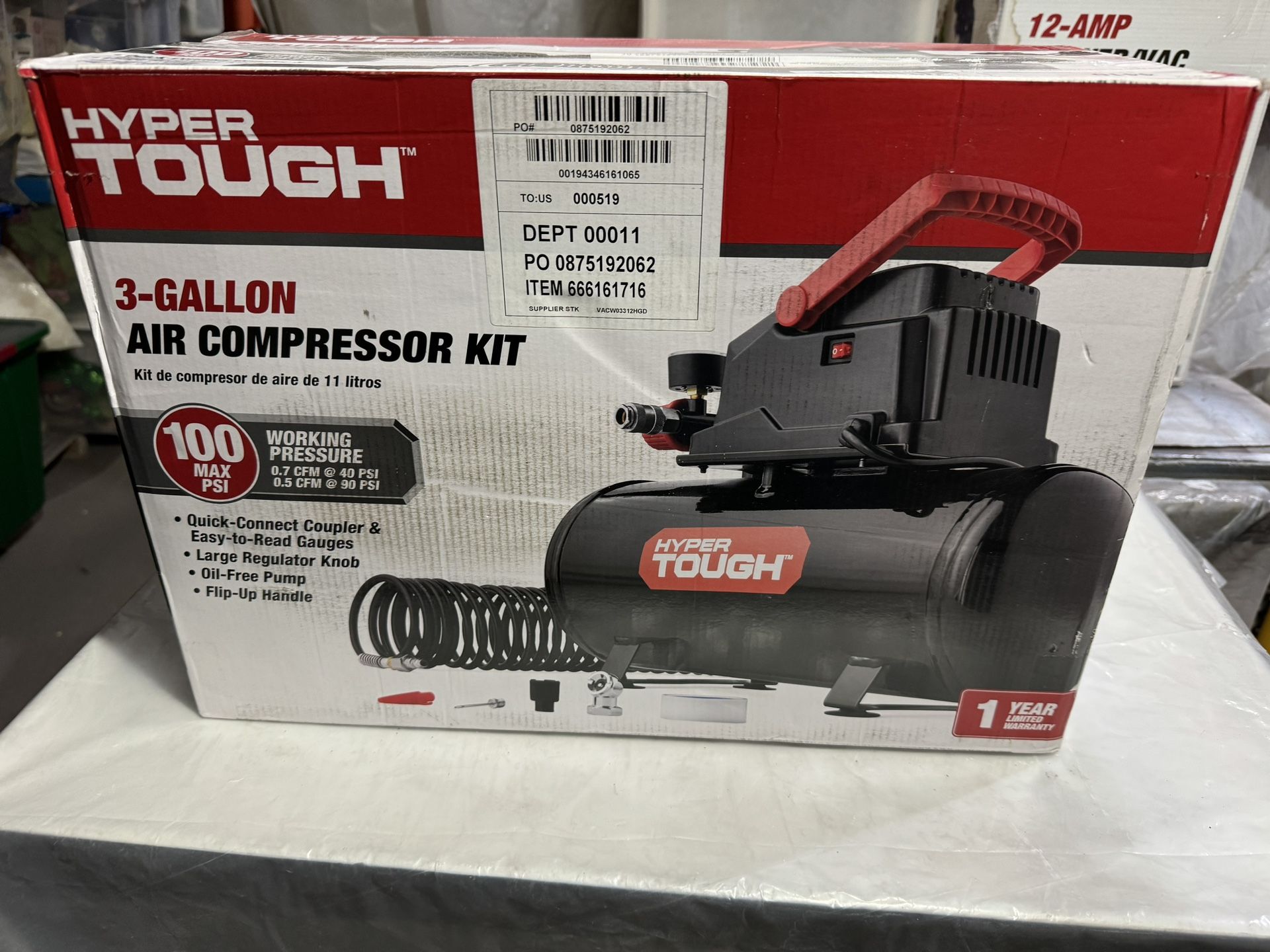 This Air Compressor Kit Is New In Box Never Use Is Brand New