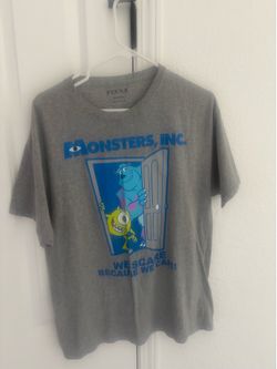 Monsters inc. t shirt size large like new