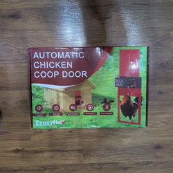 Zenxyl Loc Automatic Chicken Coup Door Solar Powered Brand New Flock Security