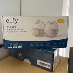 eufy E20 Wearable Breast Pump – Hands-Free, Portable – Brand New