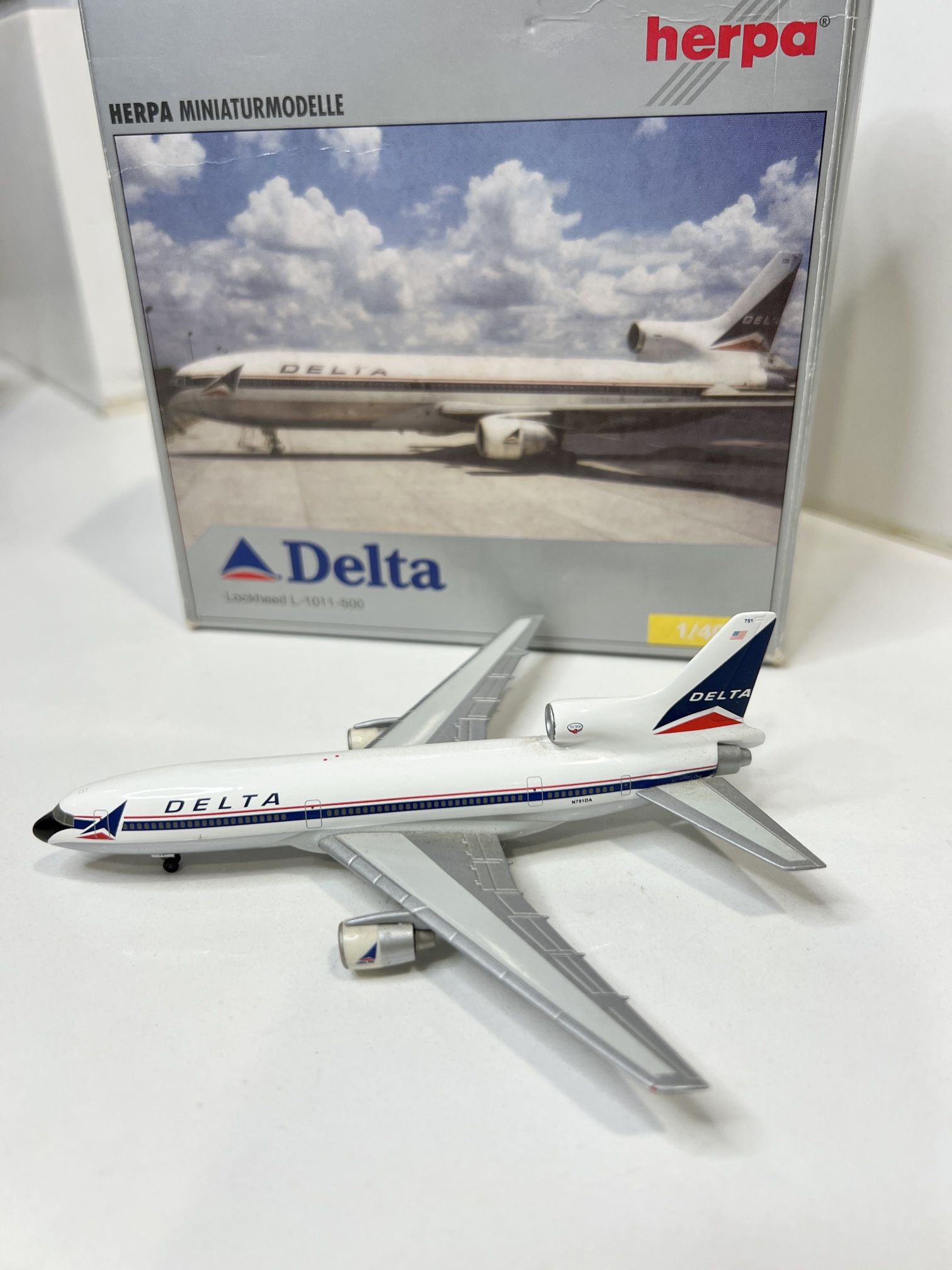 ◉herpa　ヘルパ　LTU　Lockheed L-1011-500　1/400 ◉herpa LTU Lockheed L-1011-500 1/400 | eBay