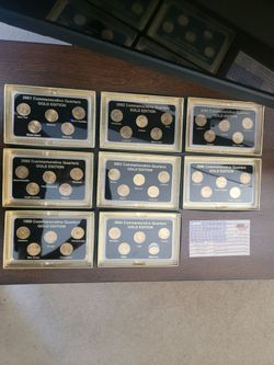 For sell Commemorative Quarters Gold Edition Sets 1999–2006