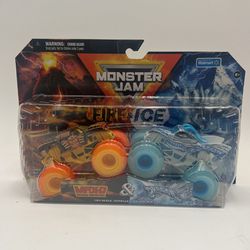 Monster Jam Fire And Ice Walmart Exclusive 